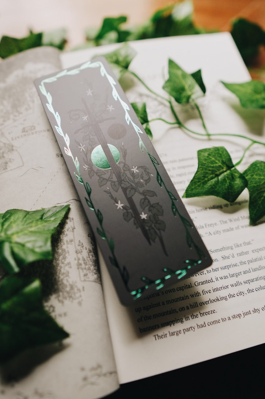 Fantasy Creatures Gilded Cardstock Bookmarks | Warriors & Mages Collection