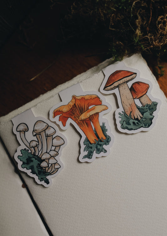 Mushie Foraging | Magnetic Bookmarks