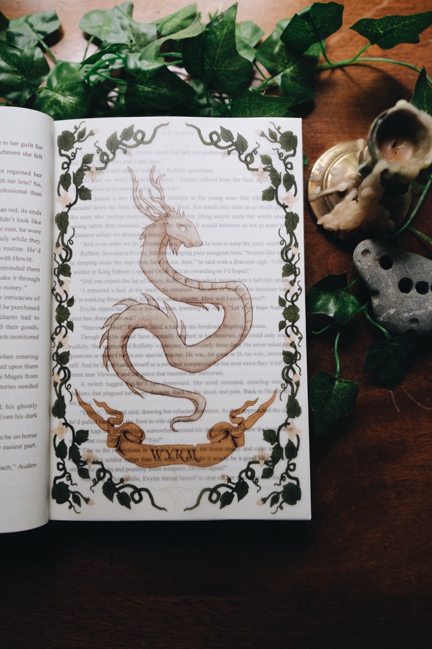 Fantasy Creatures | Vellum Page Overlay Pack | Warriors & Mages