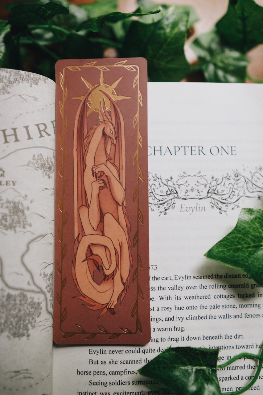 Fantasy Creatures Gilded Cardstock Bookmarks | Warriors & Mages Collection