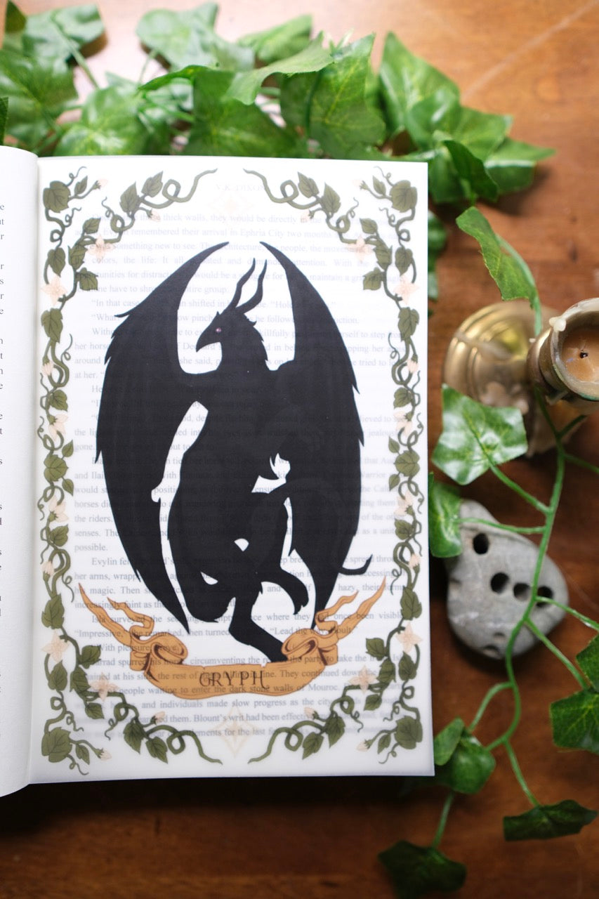Fantasy Creatures | Vellum Page Overlay Pack | Warriors & Mages